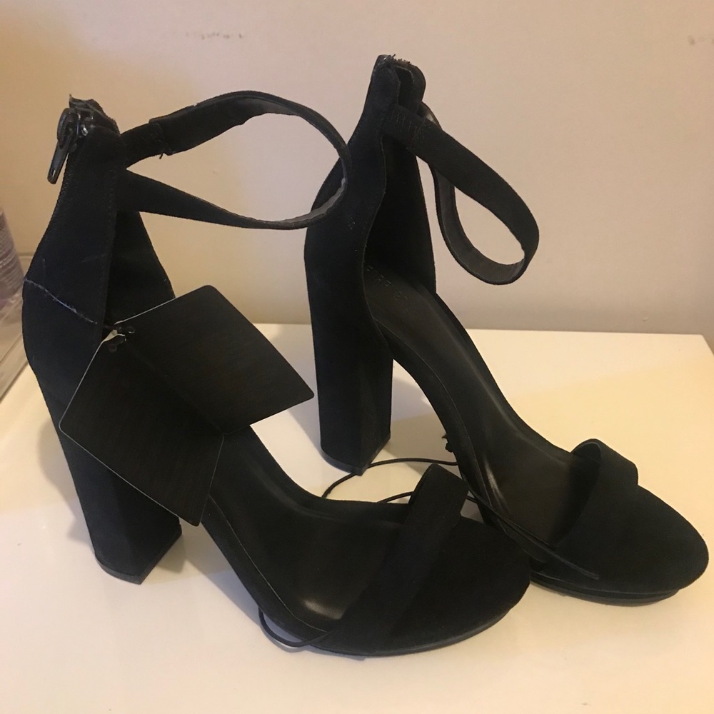 Black heels